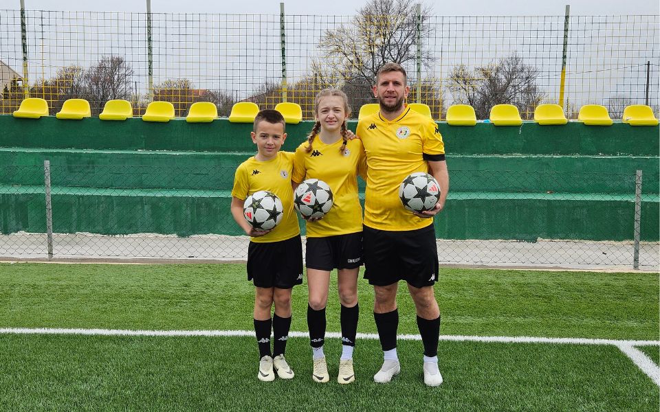 NOGOMETNA OBITELJ VUJEVIĆ Tata Stipe je klupska ikona, a Marino i Laura idu njegovim stopama