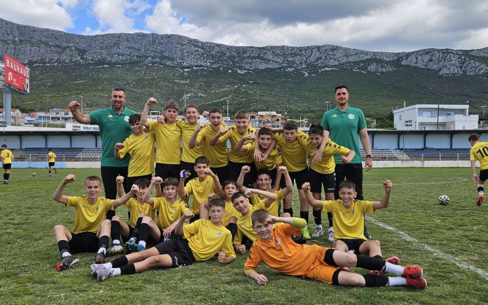 1. NL Pobjeda mlađih, poraz starijih pionira u Kaštel Sućurcu